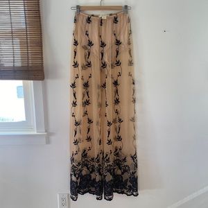 Staring At Stars sheer embroidered pant